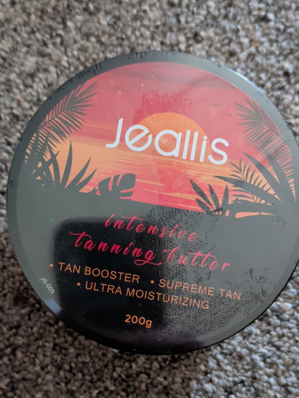 NEW! 😎🌞Jeallis Intensive Tanning Butter - Black with Sunset Accent